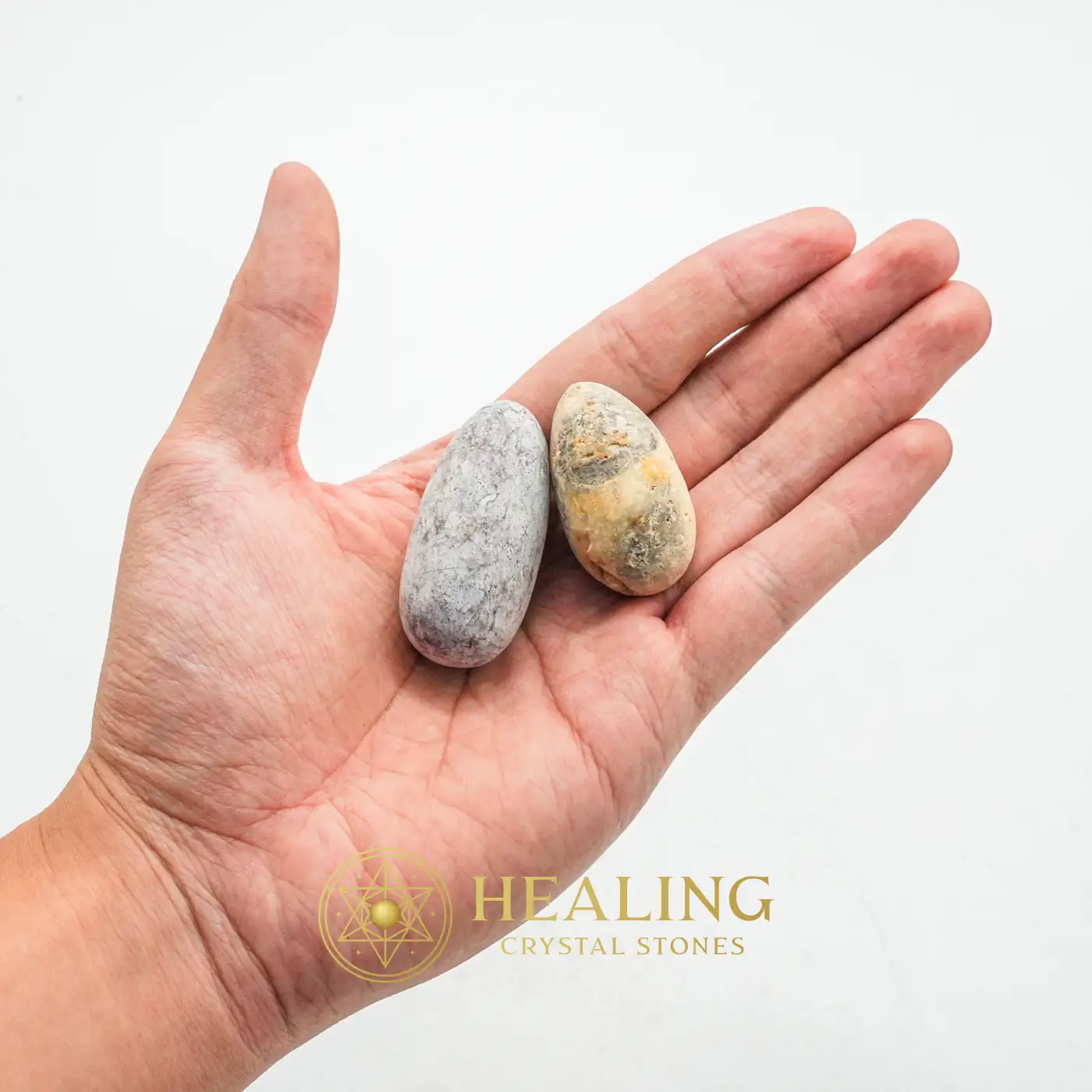 Crocodile Pearl - Type U (Green Crocodile) - Crystal Stones, Ritual Power Stones, Energy Stones, Chakra, Balance, Protection, Divine, Antique, Unique, Harmony