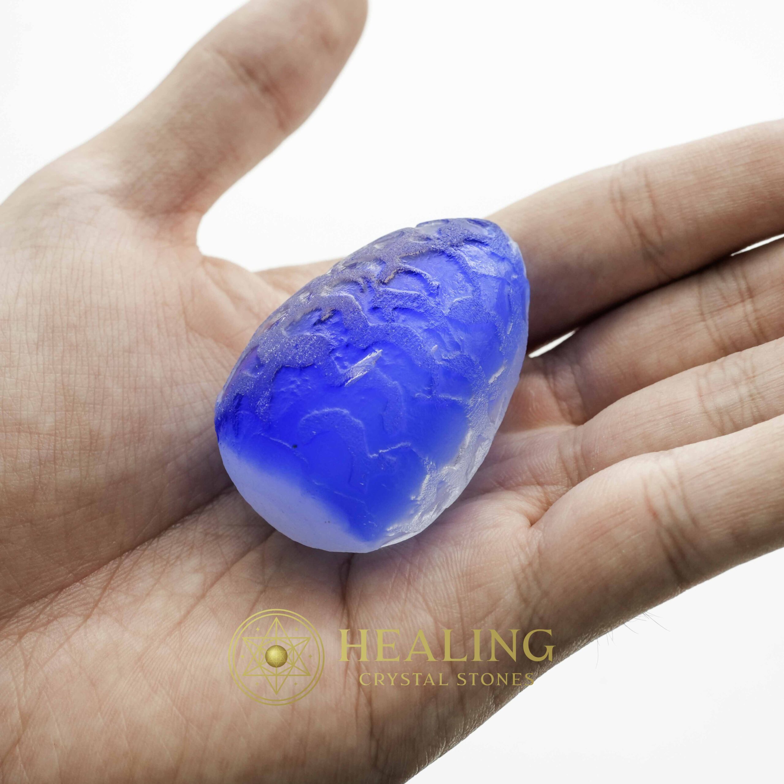 Tika Biru Snake Pearl A1 Small (Blue Carpet) - Magical Stones Magickal Stones Magickal Crystals Ritual Power Stones Ritual Crystals Crystals Talismans Stones Talisman Crystals Amulet stones mystical shaman shamanic spiritual spiritualism metaphysics occult psychic