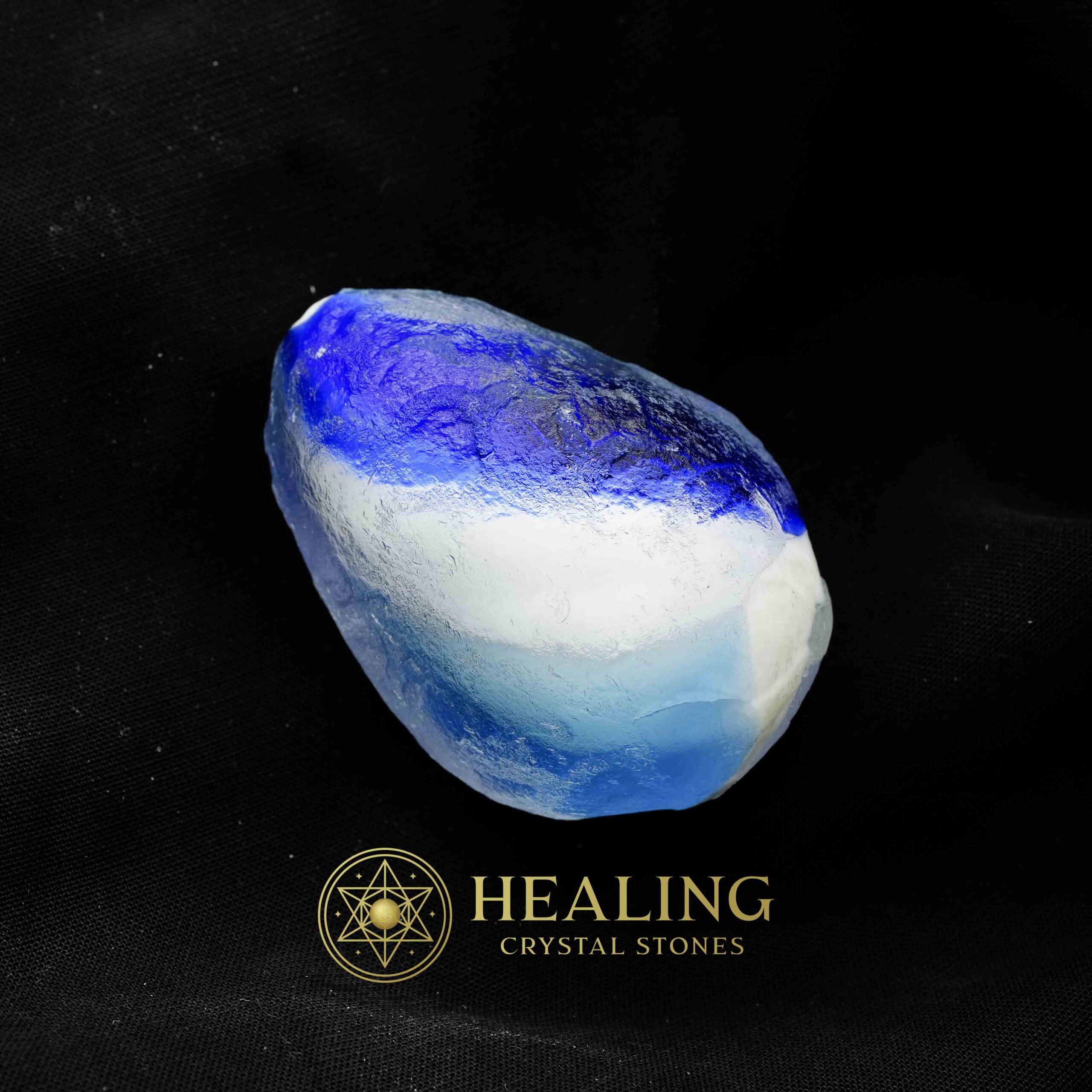 Tika Biru Snake Pearl Large B1 (Blue Carpet) - Magical Stones Magickal Stones Magickal Crystals Ritual Power Stones Ritual Crystals Crystals Talismans Stones Talisman Crystals Amulet stones mystical shaman shamanic spiritual spiritualism metaphysics occult psychic
