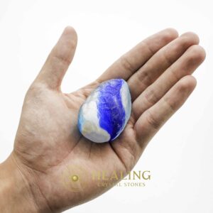 Tika Biru Snake Pearl Large B1 (Blue Carpet) - Magical Stones Magickal Stones Magickal Crystals Ritual Power Stones Ritual Crystals Crystals Talismans Stones Talisman Crystals Amulet stones mystical shaman shamanic spiritual spiritualism metaphysics occult psychic