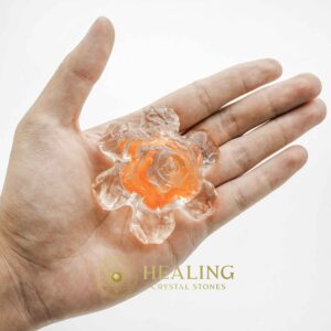 Star Snake Crown Pearl A1.2 - Orange - Magical Stones Magickal Stones Magickal Crystals Ritual Power Stones Ritual Crystals Crystals Talismans Stones Talisman Crystals Amulet stones mystical shaman shamanic spiritual spiritualism metaphysics occult psychic