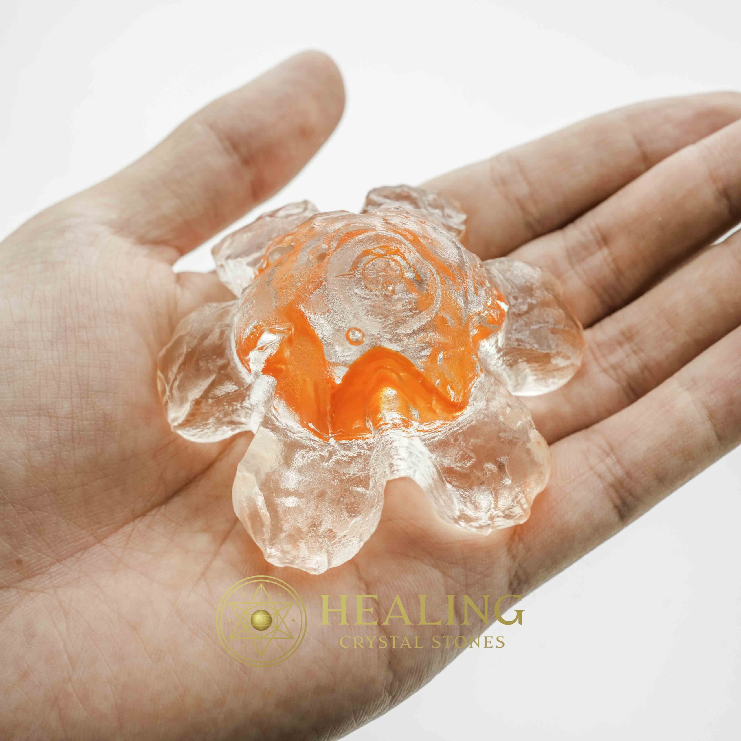 Star Snake Crown Pearl A1.2 - Orange - Magical Stones Magickal Stones Magickal Crystals Ritual Power Stones Ritual Crystals Crystals Talismans Stones Talisman Crystals Amulet stones mystical shaman shamanic spiritual spiritualism metaphysics occult psychic