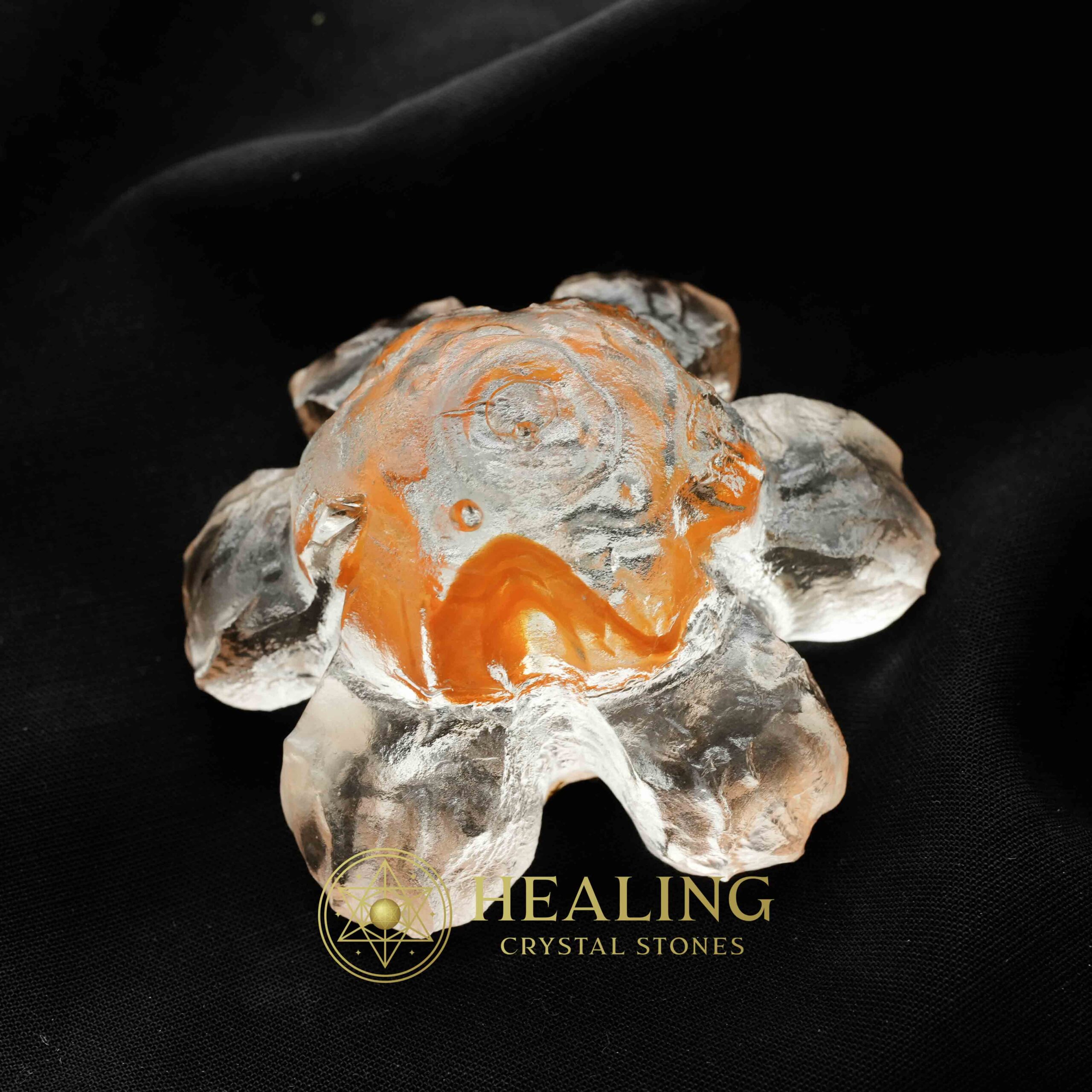 Star Snake Crown Pearl A1.2 - Orange - Magical Stones Magickal Stones Magickal Crystals Ritual Power Stones Ritual Crystals Crystals Talismans Stones Talisman Crystals Amulet stones mystical shaman shamanic spiritual spiritualism metaphysics occult psychic