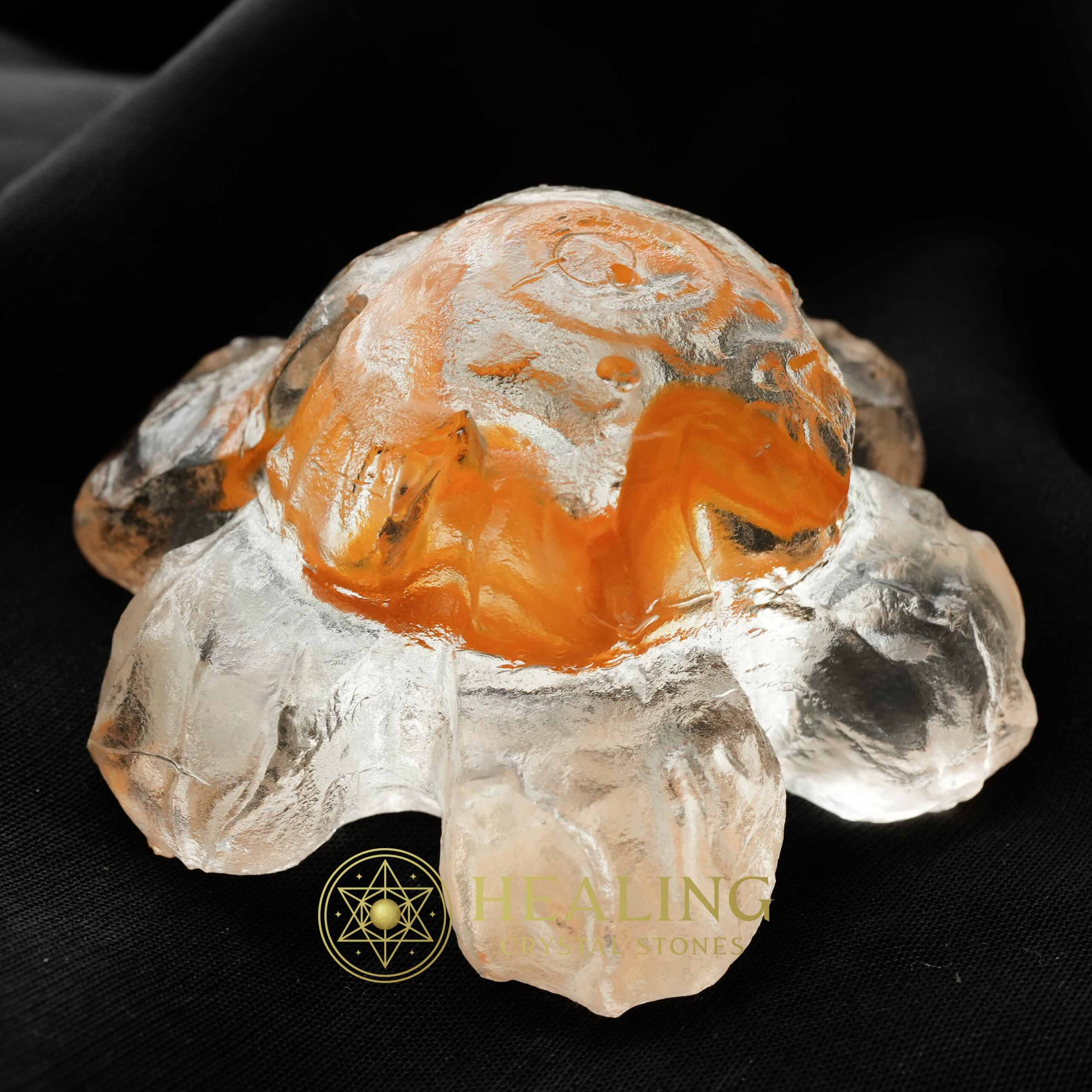 Star Snake Crown Pearl A1.2 - Orange - Magical Stones Magickal Stones Magickal Crystals Ritual Power Stones Ritual Crystals Crystals Talismans Stones Talisman Crystals Amulet stones mystical shaman shamanic spiritual spiritualism metaphysics occult psychic