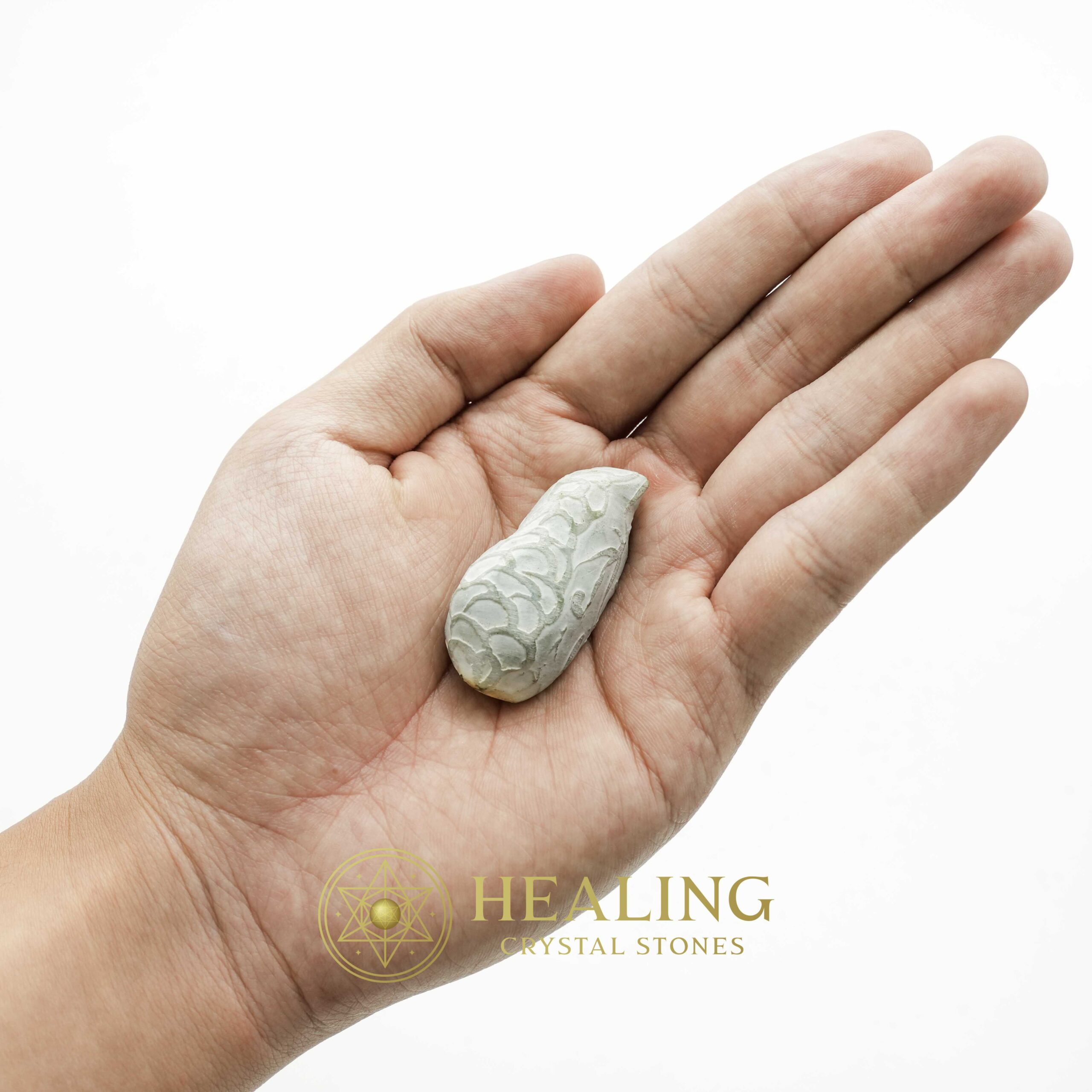 Green Snake Pearl - Type C1 (Small) - Magical Stones Magickal Stones Magickal Crystals Ritual Power Stones Ritual Crystals Crystals Talismans Stones Talisman Crystals Amulet stones mystical shaman shamanic spiritual spiritualism metaphysics occult psychic