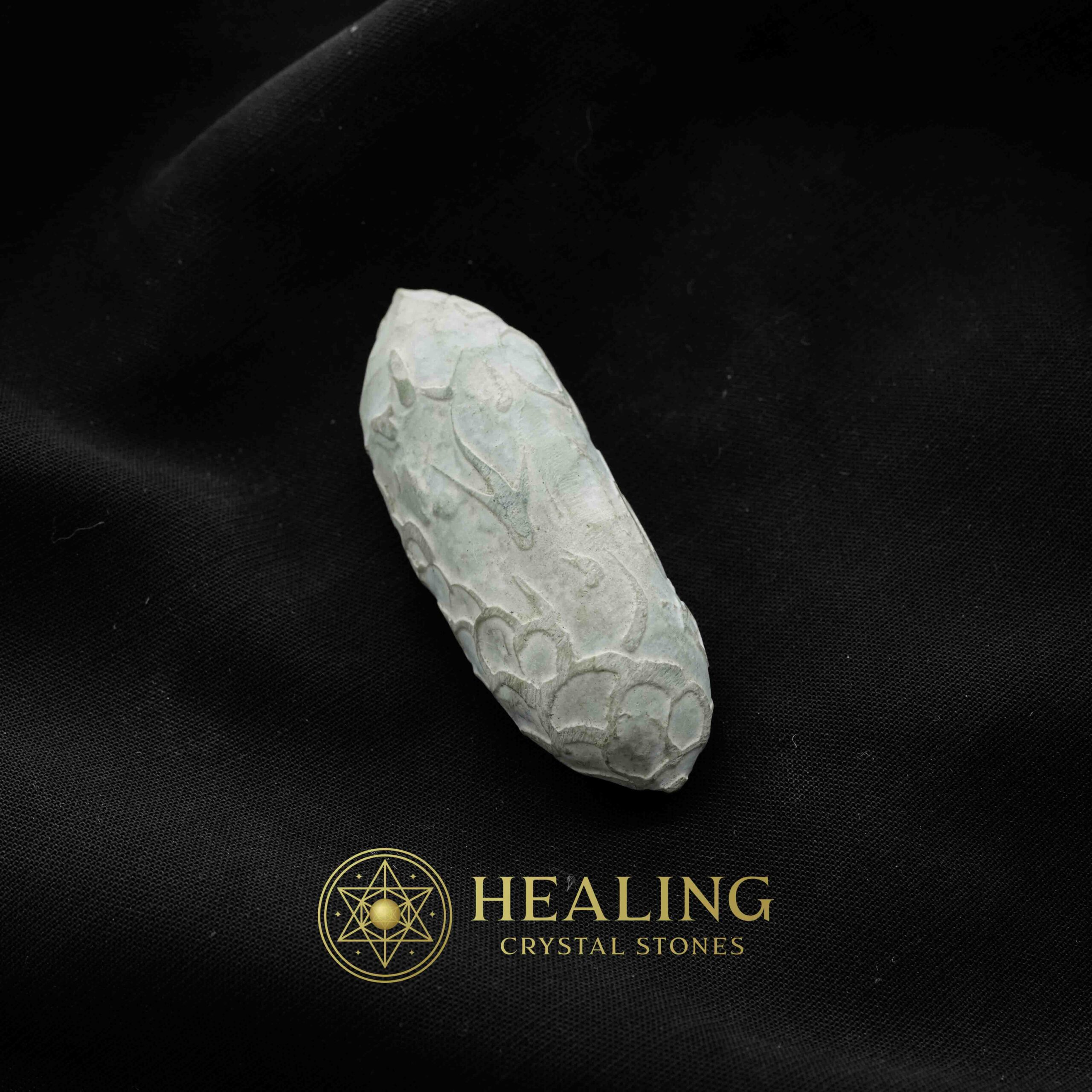 Green Snake Pearl - Type C2 (Large) - Magical Stones Magickal Stones Magickal Crystals Ritual Power Stones Ritual Crystals Crystals Talismans Stones Talisman Crystals Amulet stones mystical shaman shamanic spiritual spiritualism metaphysics occult psychic