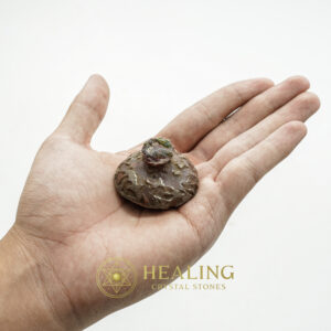 Sanca Leaf Crown Pearl - Type B - Healing crystals, mystical stones, spiritual crystals, talisman crystals, ritual stones, psychic energy crystals, metaphysical stones, magickal crystals, energy healing tools, shamanic stones
