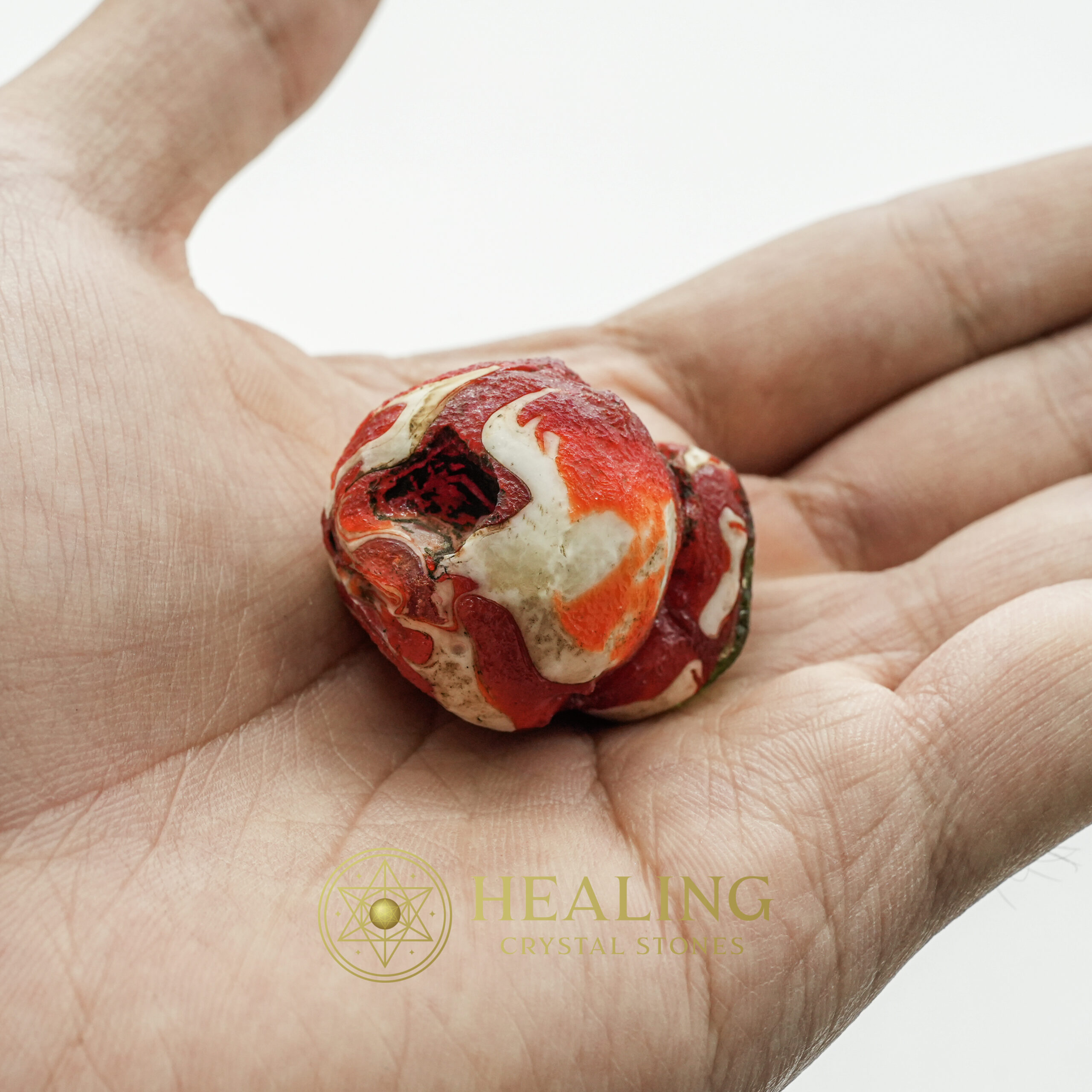 Leaf Snake Pearl - Type A2 - Spiritual stones, mystical crystals, healing crystals, talisman stones, ritual crystals, psychic energy tools, metaphysical crystals, magickal stones, amulet stones, shamanic crystals