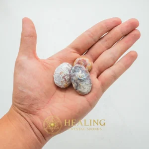 Red Cobra Crown - Type C - Grinting Fish Pearl - Type A8 - Solar Crystal, Nature Crystal, Nature Stone, Earth Spirit Stone, Spirit Stone, Spirit Crystal, Life Force Stone, Life Energy Crystal, Universal Energy, Energetic