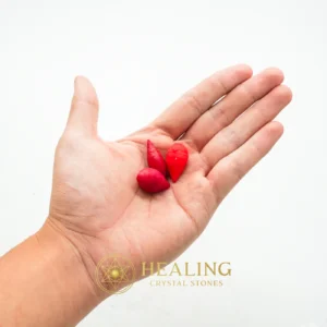 Red Lizard Mustika Pearls - Type A - Healing Crystals, Crystal Stones, Aura, Chakra, Meditation, Positive Energy, Protection, Harmony, Sacred Crystals, Guardian Crystal
