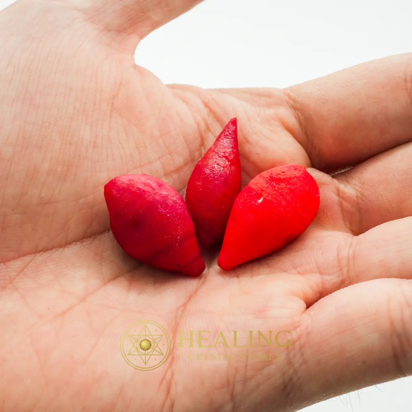 Red Lizard Mustika Pearls - Type A - Bezoar Stones, Healing Bezoar Stones, Bezoar Crystals, Cleansing, Purification, Aura Crystal, Spirit Stone, Nature Stone, Protection, Balance