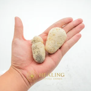 White Cobra Pearl - Type E2 - Healing Crystals, Crystal Stones, Crystals, Sacred Crystals, Mystical, Magickal Crystals, Ritual Crystals, Magical Stones, Enchanted, Antique