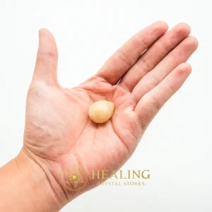Bamboo Pearl Type Q3 (RED) - Magical Stones, Magickal Stones, Magickal Crystals, Enchanted, Enchanted Stones, Sacred, Ritualistic, Ceremnoial, Mysticism, Divine