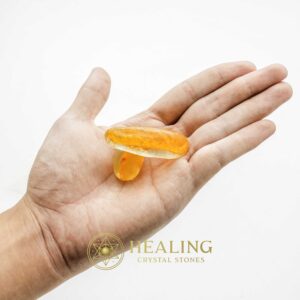 Brahma Eel Pearl A3 - Orange - Bezoar Crystals, Healing Crystals, Mustika Pearls, Healing Stones, Ritual Crystals, Enchanted Stones, Energy Stones, metaphysics, spiritualism, mystical