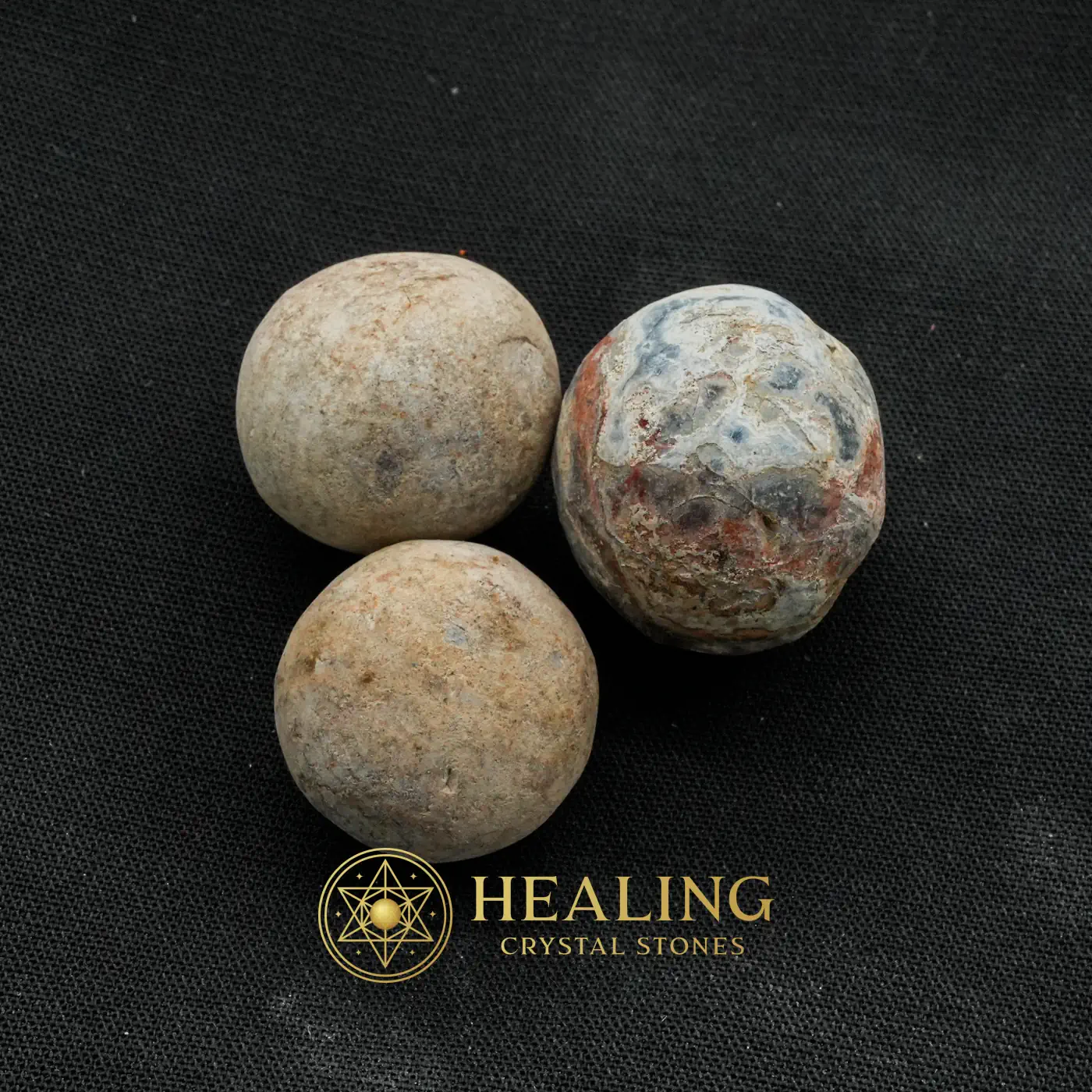 Centipede Pearls - Type M Black Male - Healing Crystals, Crystal Stones, Amulet Stones, Chakra, Harmony, Protection, Positive Energy, Rare, Authentic, Divine
