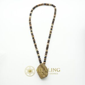 Gunosari Wood Rosary Beads - Type A3 Talismanic Stones Amulet Stones Healing Stones Spiritual Crystals Bezoar Stones Bezoar Crystals Healing Bezoar Stones Animal Totem Stones, Power Animal Stones mystical shaman shamanic spiritual spiritualism metaphysics occult psychic