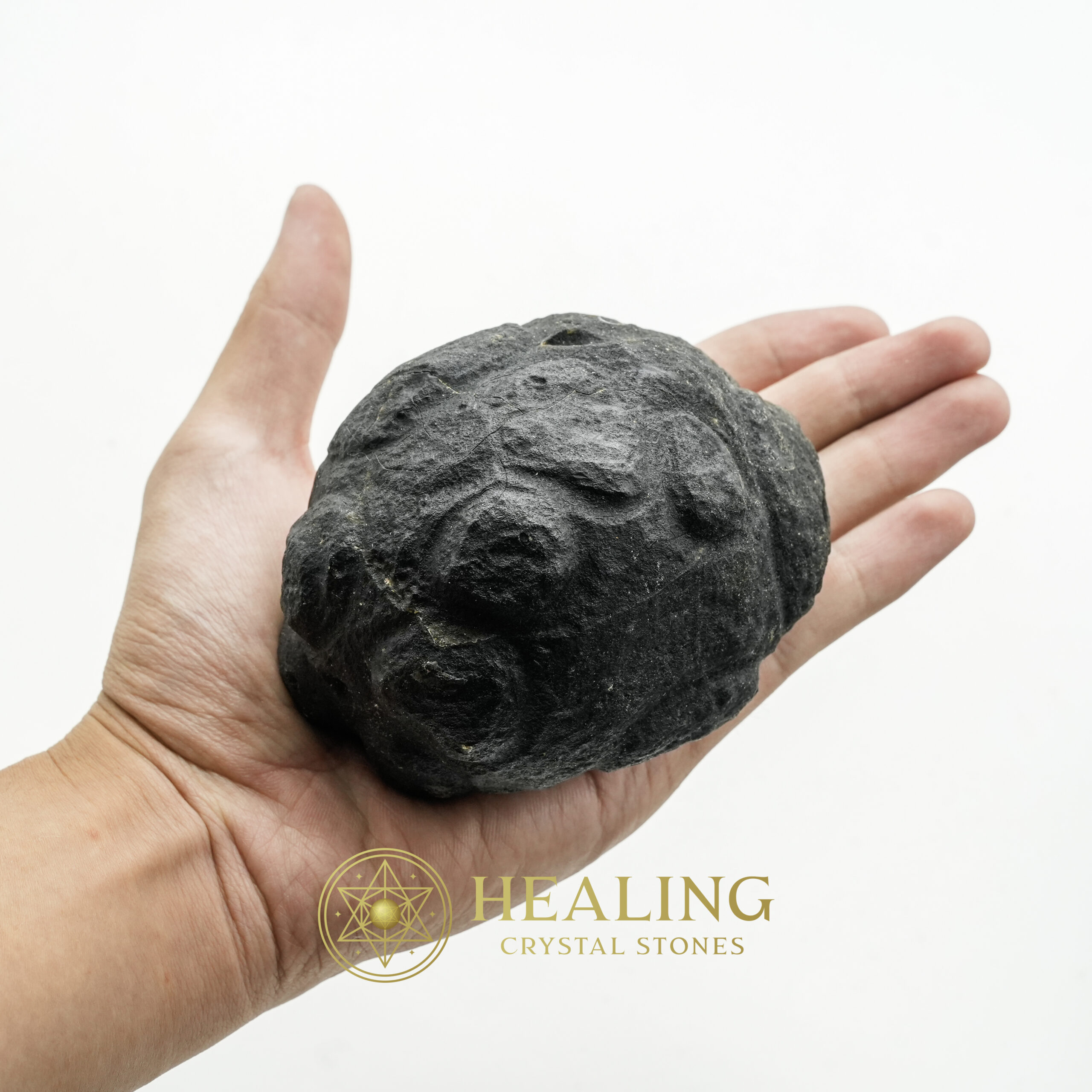 Star Oil Fossilized - A3.5 - energy balance stones, balancing crystals, mystical stones, spiritual healing stones, energy crystals, metaphysical stones, sacred stones, ritual crystals, protective stones, enchanted crystals