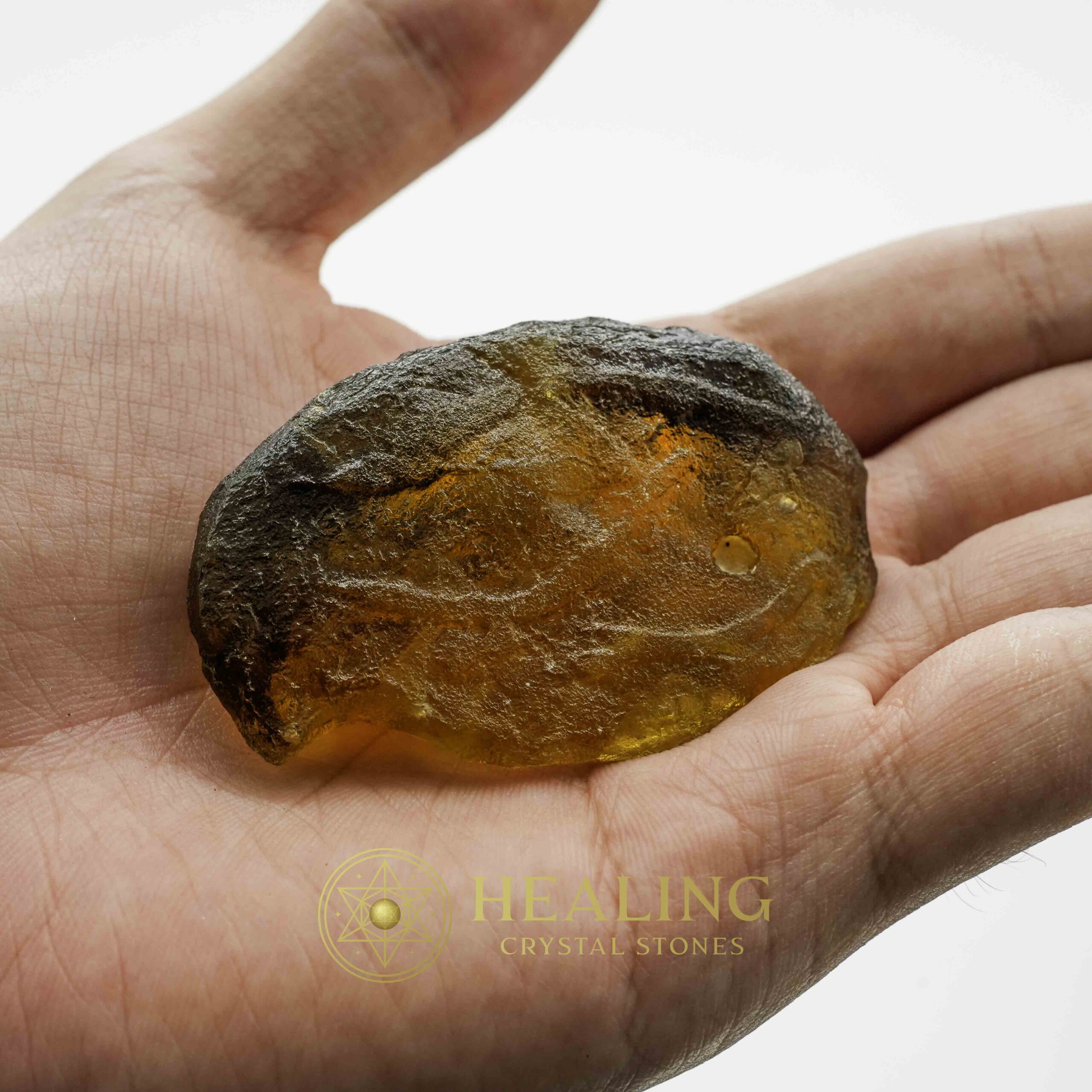 Honey Pearls - Type C1.3 (Golden/Brown Odd Shaped) - Crystal Stones, Mustika Pearls, Amulet Stones, Spiritualism, Power Animal Stones, Magickal Crystals, Healing Bezoar Stones, Mystic Charms, Psychic Stones, Sacred Crystals