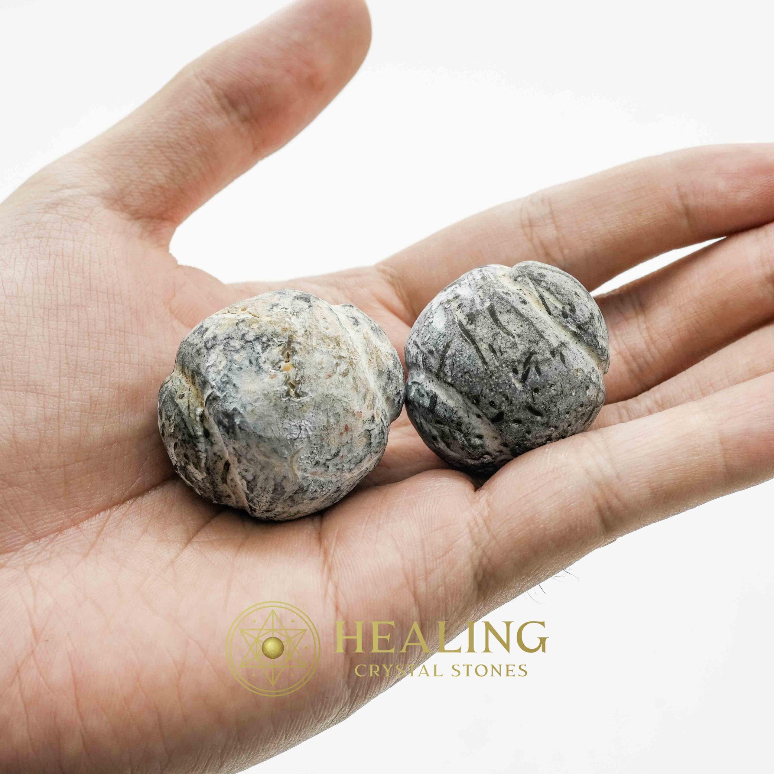 Liwung Wood Pearl - Type A4 - Bezoar Crystals, Healing Magic, Spiritual Totems, Occult Crystals, Mystical Stones, Ritual Power, Psychic Talismans, Sacred Relics, Crystal Rituals, Metaphysical Gems