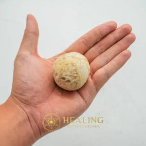 Deer Pearl - Type S1 - Negative Energy Protection, Energy Shield Crystal, Warding Stone, Protective Stone, Cleansing, Purification, Aura Cleansing Stone, Guardian Talisman, Guardian Crystal, Protection