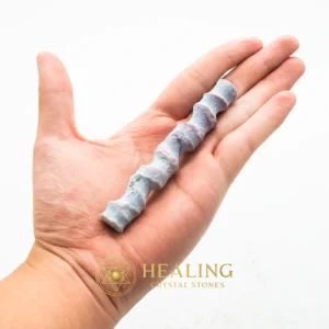 Fossilized Rattan Petok - Type D (RED) - Cleansing, Purification, Protection, Warding Stone, Protective Stone, Negative Energy Protection, Energy Shield Crystal, Aura Cleansing Stone, Guardian Stone, Guardian Crystal