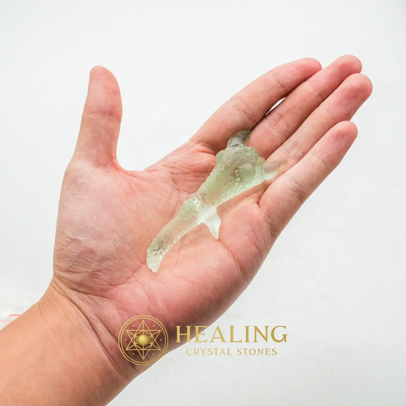 Grinting Fish Pearl - Type A8 - Solar Crystal, Nature Crystal, Nature Stone, Earth Spirit Stone, Spirit Stone, Spirit Crystal, Life Force Stone, Life Energy Crystal, Universal Energy, Energetic