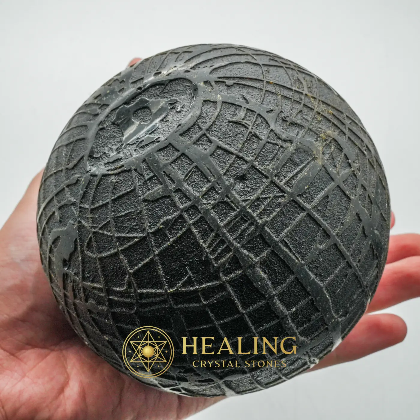Mountain Belt Pearl - Type B1.2 (Sphere Shape) - Crystal Stones, Healing Stones, Sacred Stones, Universal Energy, Meditation, Fortune, Authentic, Rare, Divine, Exotic