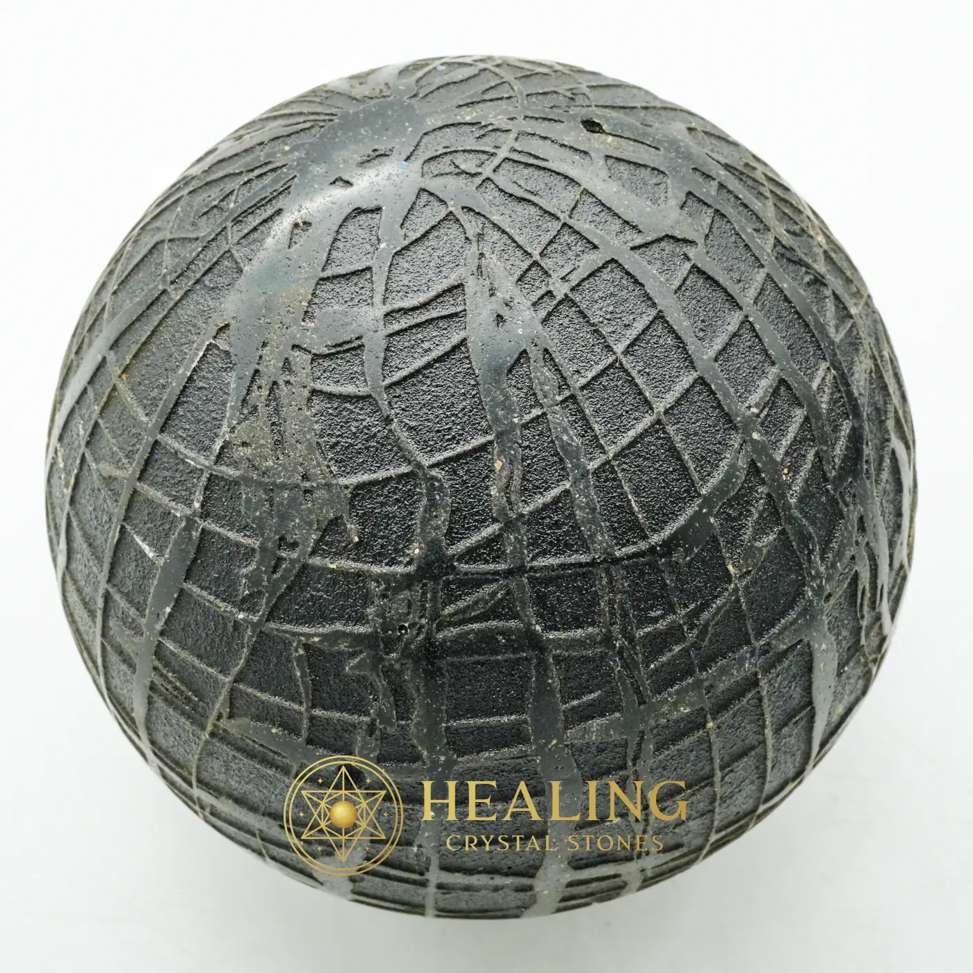 Mountain Belt Pearl - Type B1.2 (Sphere Shape) - Healing Crystals, Crystal Stones, Sacred Crystals, Meditation, Universal Energy, Protection, Fortune, Unique, Authentic, Harmony