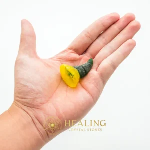 Puspo Bliring Snake Horn - Crystal Stones, Healing Bezoar Stones, Spiritual Crystals, Chakra, Universal Energy, Cleansing, Fortune, Divine, Exceptional, Rare