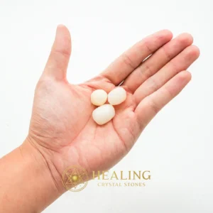 Rambutan Pearls - Type A2 - Crystal Stones, Healing Crystals, Energy Balance Stone, Energy Alignment Crystal, Sacral Chakra Crystal, Meditation, Aura Crystal, Universal Energy, Balance, Chakra