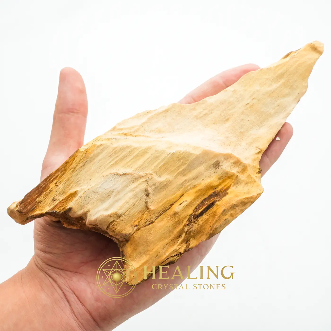 Sandalwood Fossil - Type D1 - Spiritualism, Magickal Crystals, Divine, Awakened, Positive Energy, Emotional Healing, Ornamental, Solar Crystal, Guardian Crystal, Negative Energy Protection