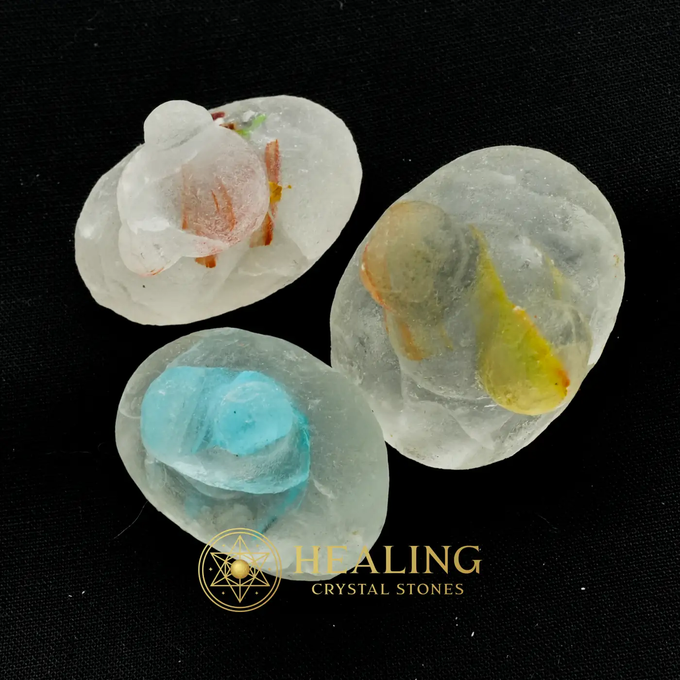 Squid Pearls - Type A4 - Mustika Stones, Mustika Pearls, Bezoar Stones, Bezoar Crystals, Healing Bezoar Stones, Rare, Authentic, Antique, Exotic, Exceptional