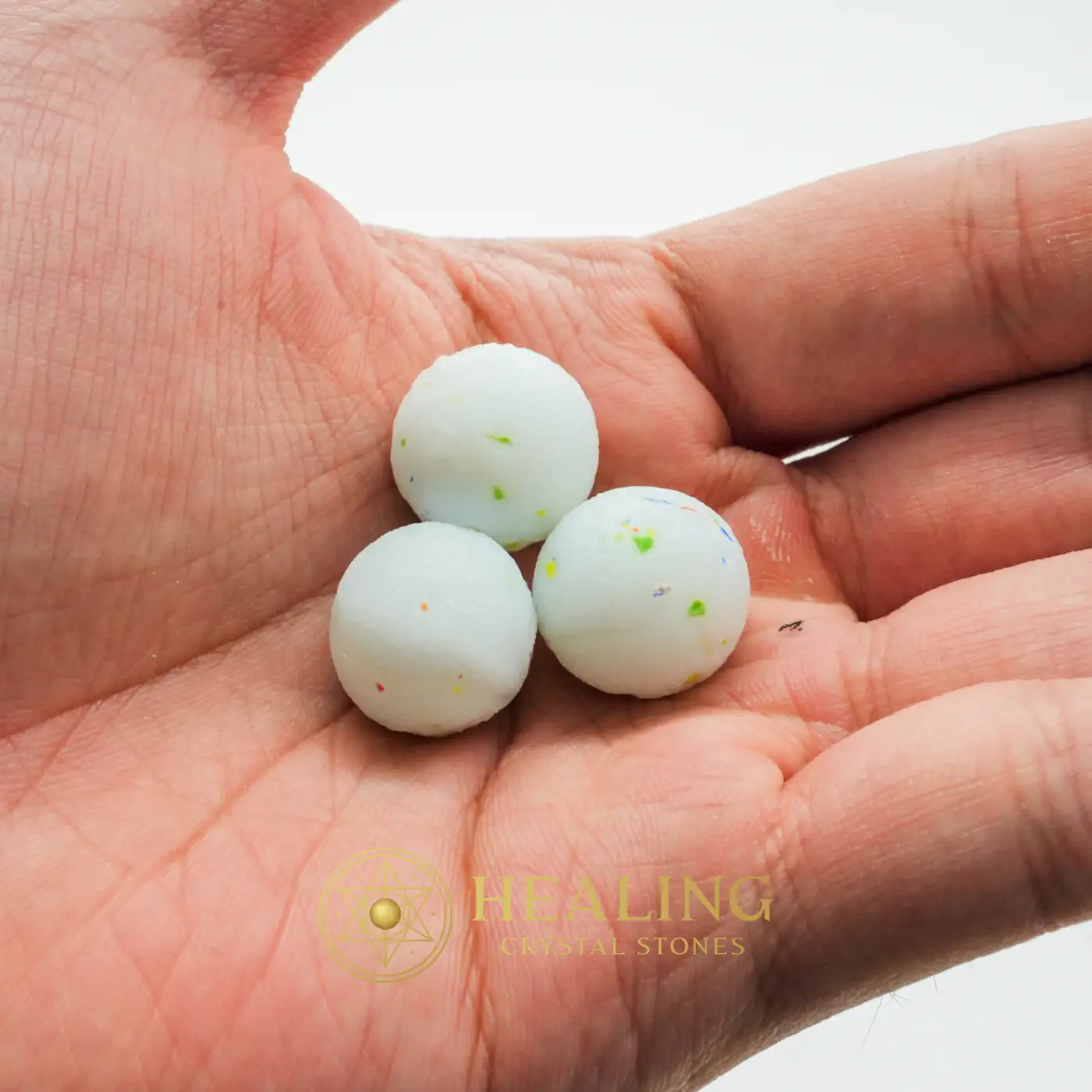 White Centipede Pearls - Type P3 - Animal Totem Stones, Power Animal Stones, Guardian Talisman, Guardian Amulet, Guardian Stone, Guardian Crystal, Spirit Stone, Shamanic, Shaman, Mysticism