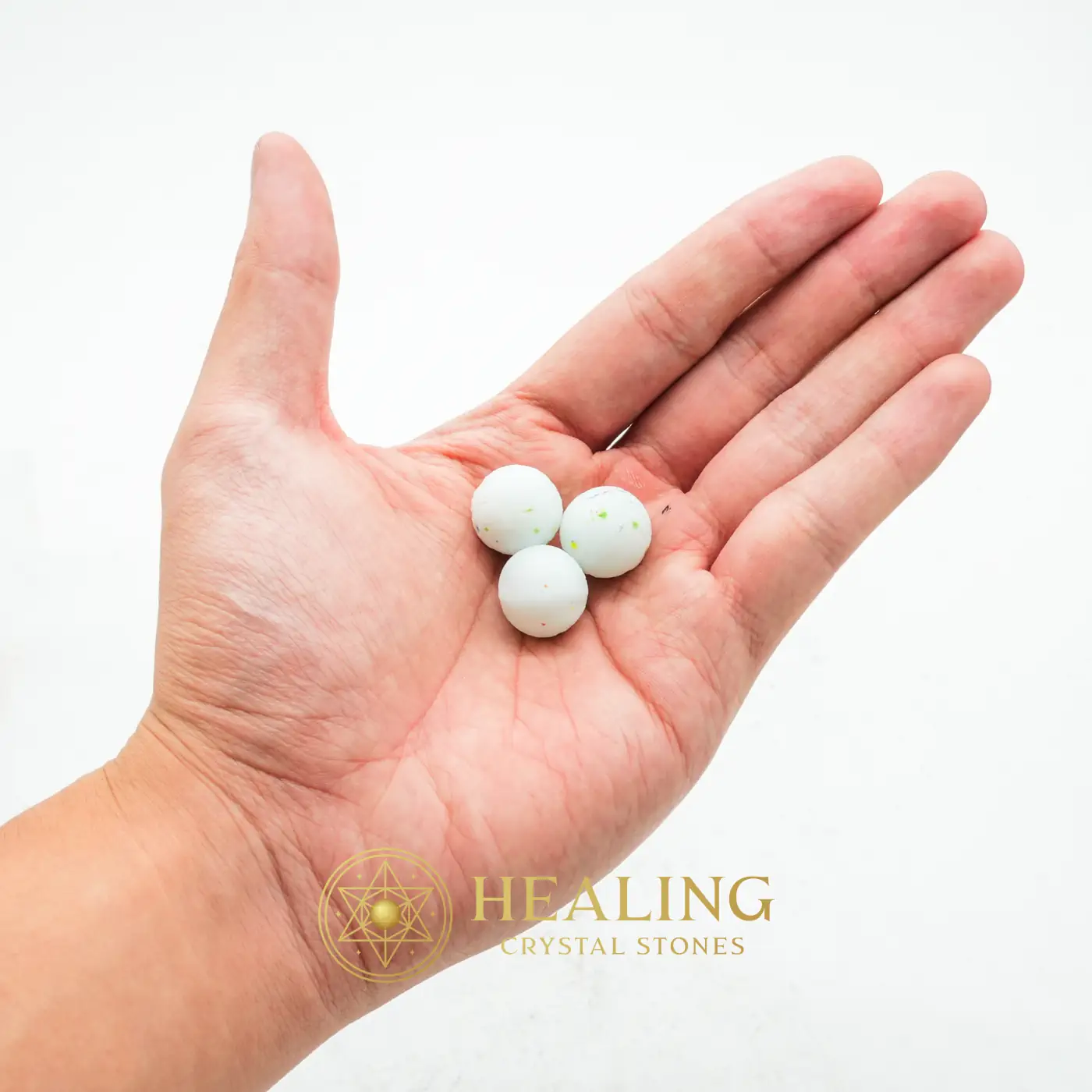 White Centipede Pearls - Type P3 - Ritual Power Stones, Ritual Crystals, Magickal Stones, Magickal Crystals, Magical Stones, Enchanted Stones, Ritualistic, Ceremnoial, Occult, Sacred