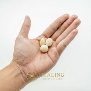 White Eel Pearls - Type A - Animal Totem Stones, Healing Crystals, Mustika Stones, Spiritual Crystals, Talisman Crystals, Crystals, Energy Stones, shamanic, spiritualism, psychic