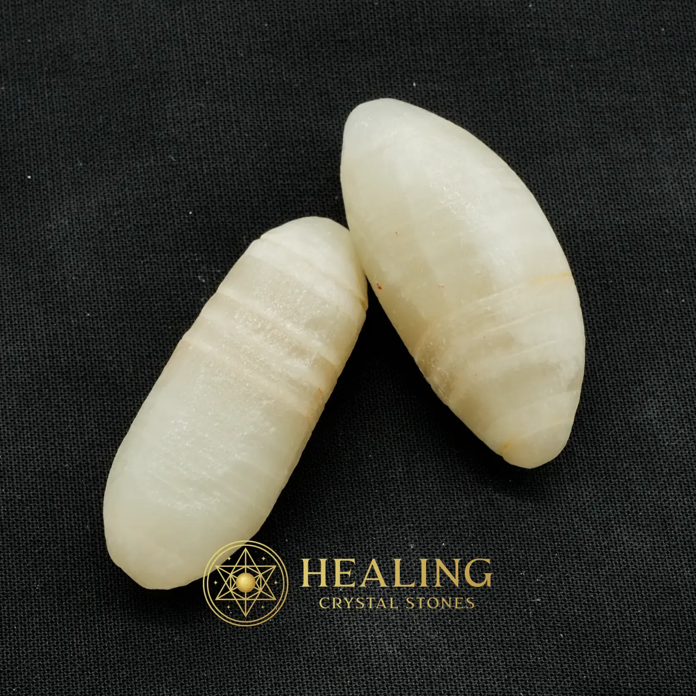 White Horse Pearl - Type C2 - Warding Stone, Protective Stone, Protection, Cleansing, Purification, Negative Energy Protection, Energy Shield Crystal, Guardian Amulet, Guardian Talisman, Aura Cleansing Stone