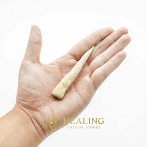 White Tiger Horns - Type F1 - Healing Crystals, Crystal Stones, Mustika Pearls, Bezoar Stones, Spiritual Crystals, Magical Stones, Ritual Power Stones, mystical, psychic, spiritual