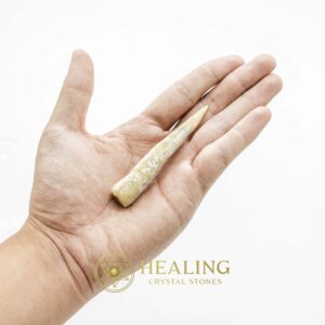 White Tiger Horns - Type F2 - Mustika Stones, Talismanic Stones, Amulet Stones, Healing Stones, Bezoar Crystals, Animal Totem Stones, Magickal Stones, occult, metaphysics, shaman