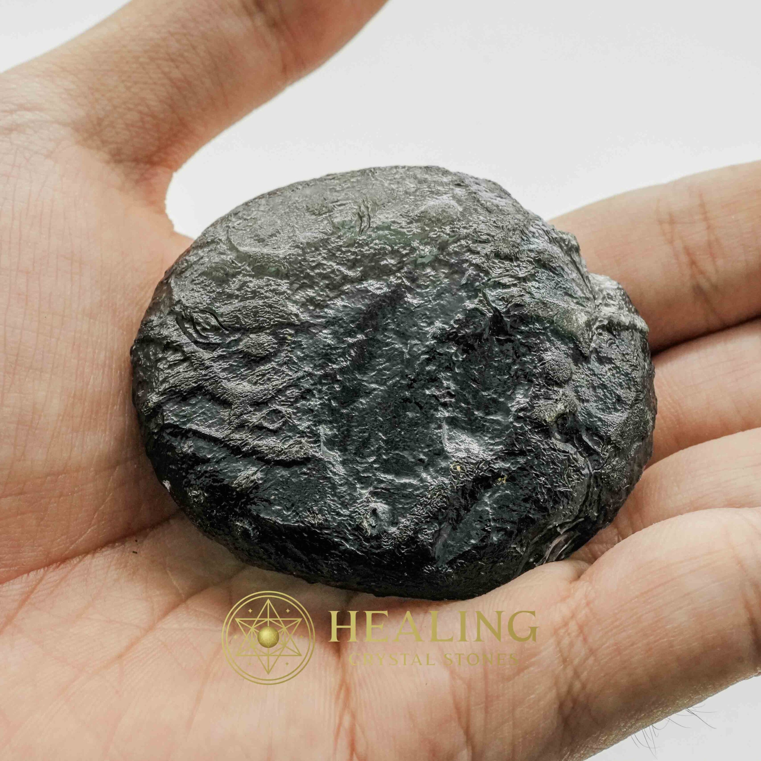 Black Dragon Crown - Type A10 - Crystal Stones, Healing Stones, Animal Totem Stones, Power Animal Stones, Sacred Crystals, Enchanted Stones, Crystals, magical, artifact, rare