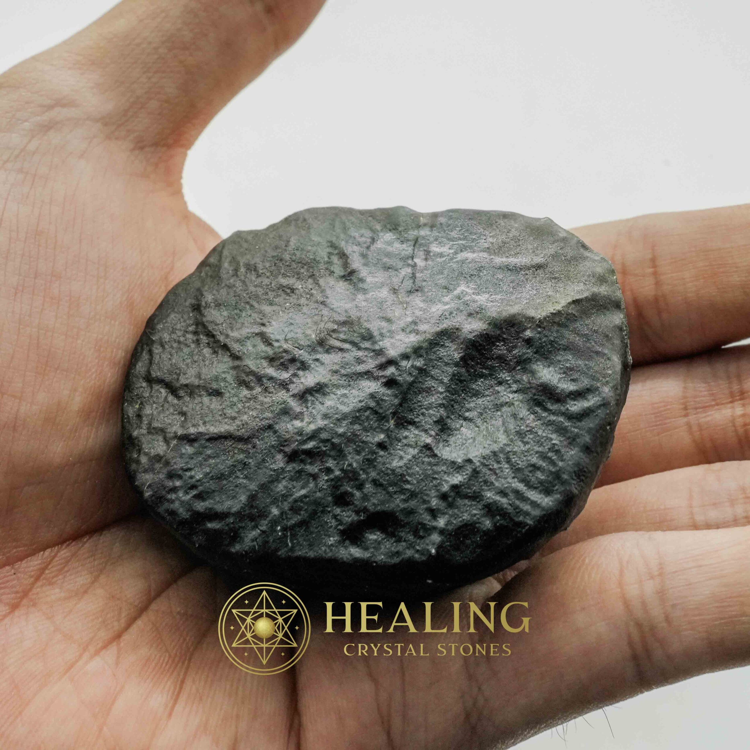 Black Dragon Crown - Type A2 (Crystal) - Healing Crystals, Crystal Stones, Mustika Pearls, Healing Stones, Spiritual Crystals, Sacred Stones, Energy Stones, mystical, shamanic, rare