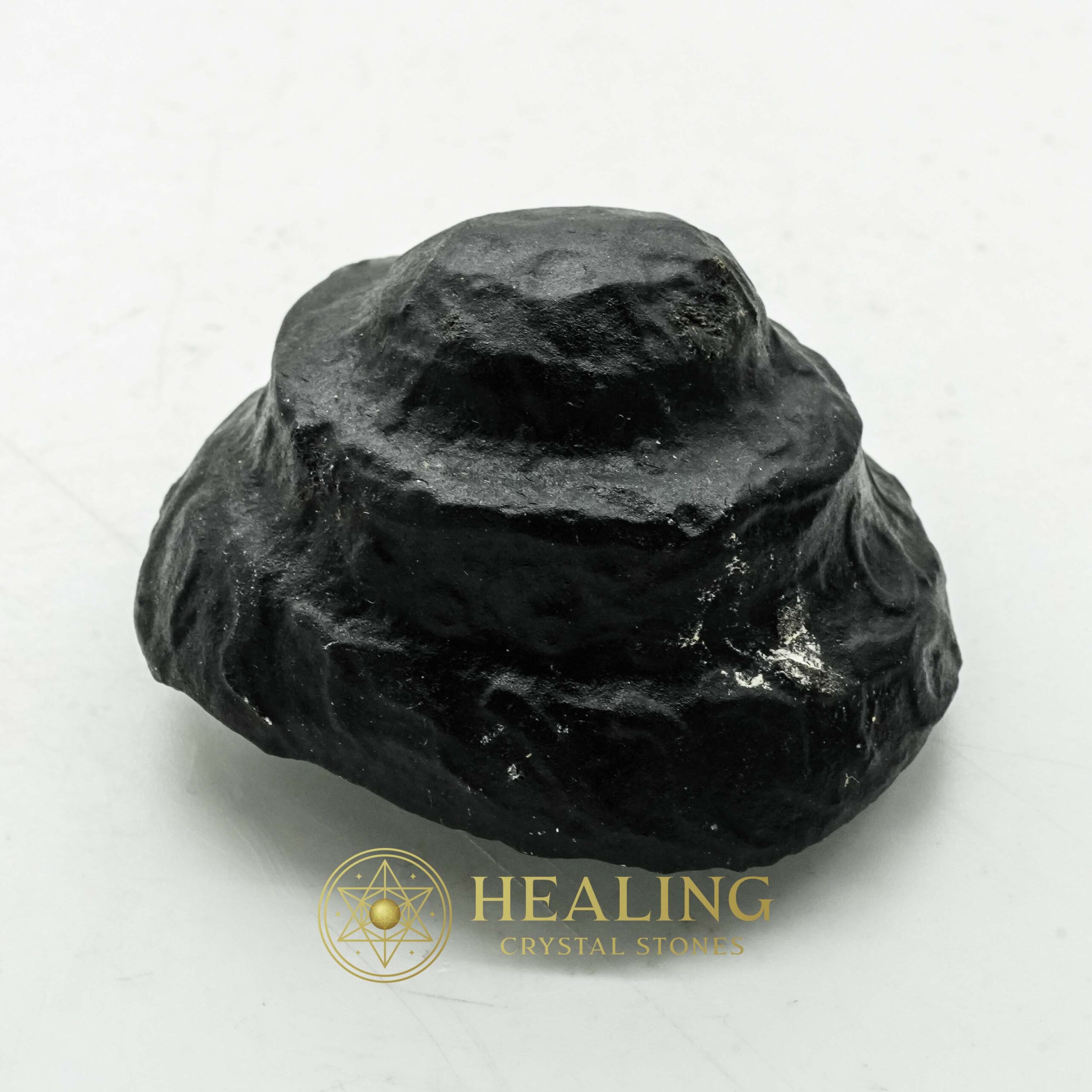 Black Dragon Crown - Type A2 (Crystal) - Mustika Pearls, Mustika Stones, Power Animal Stones, Animal Totem Stones, Ritual Power Stones, Talisman Crystals, Sacred Stones, shaman, magical, artifact