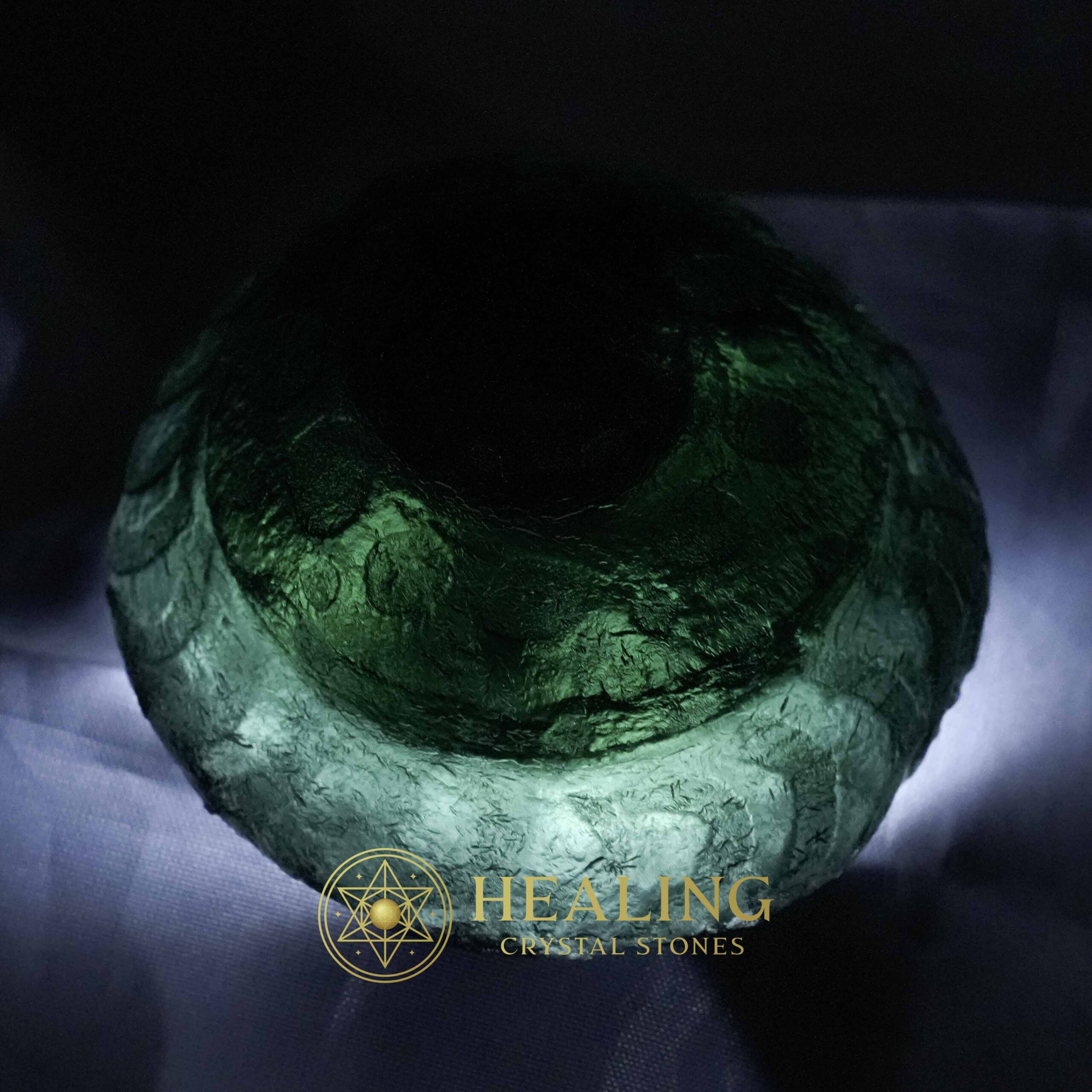 Black Dragon Crown - Type A5 (Crystal) - Healing Crystals, Crystal Stones, Mustika Stones, Bezoar Stones, Sacred Stones, Ritual Power Stones, Enchanted Stones, occult, shaman, mystical
