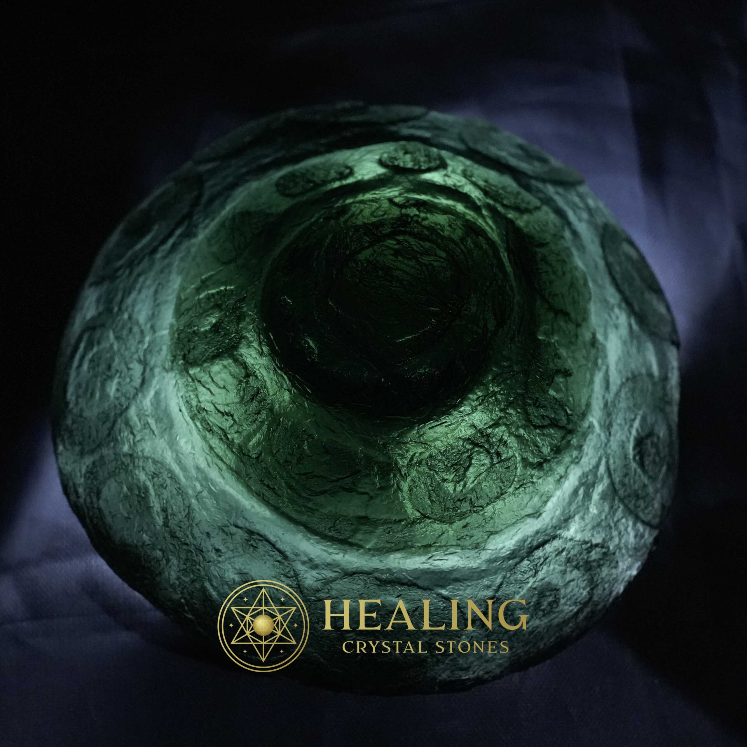 Black Dragon Crown - Type A6 (Crystal) - Crystal Stones, Healing Stones, Ritual Crystals, Spiritual Crystals, Talismans Stones, Sacred Stones, Magical Stones, spiritualism, magical, artifact