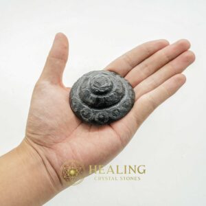 Black Dragon Crown - Type A6 (Crystal) - Healing Crystals, Mustika Stones, Amulet Stones, Bezoar Crystals, Enchanted Stones, Sacred Crystals, Ritual Power Stones, mystical, psychic, rare