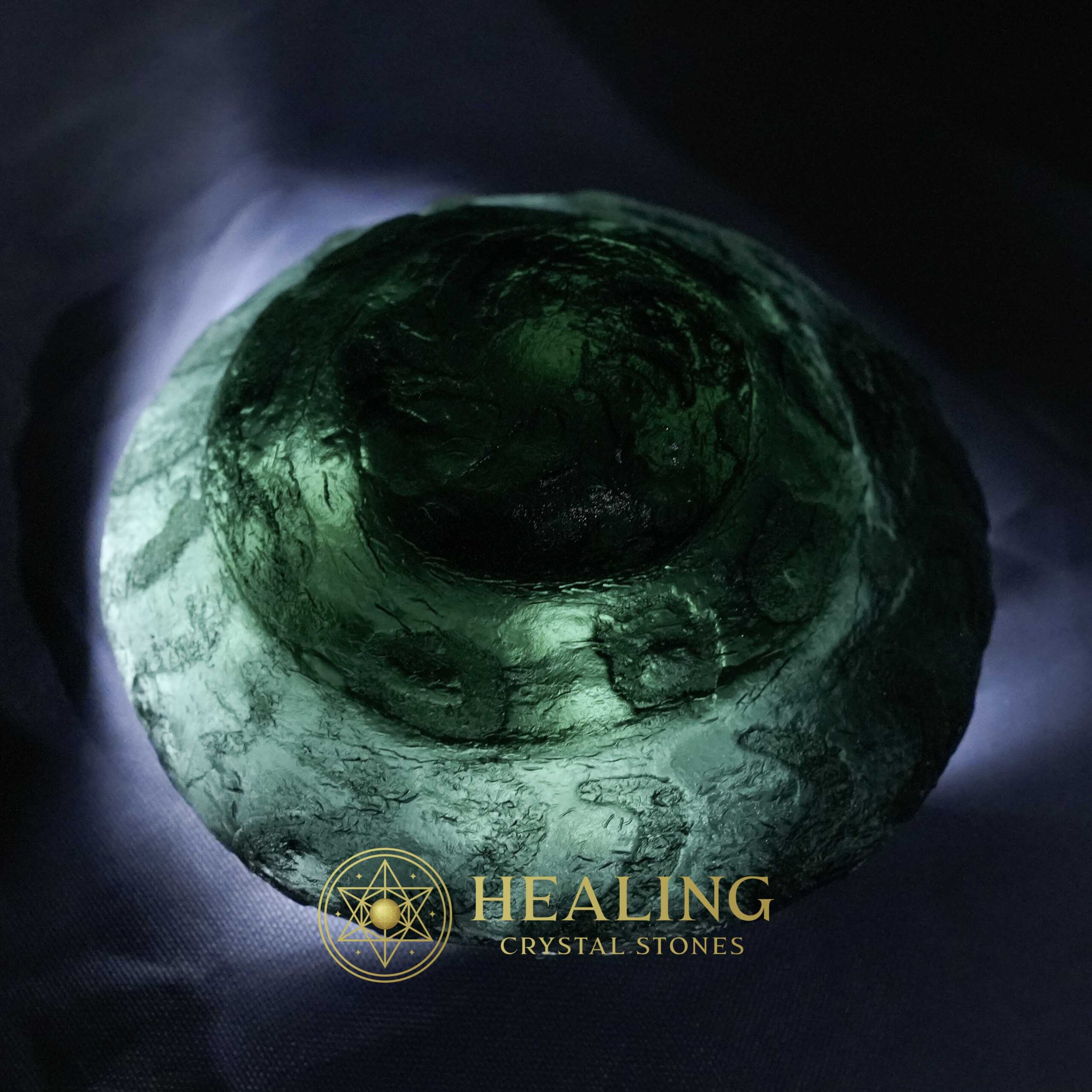 Black Dragon Crown - Type A7 (Crystal) - Mustika Pearls, Healing Stones, Spiritual Crystals, Animal Totem Stones, Sacred Crystals, Talismans Stones, Energy Stones, shamanic, artifact, mystical