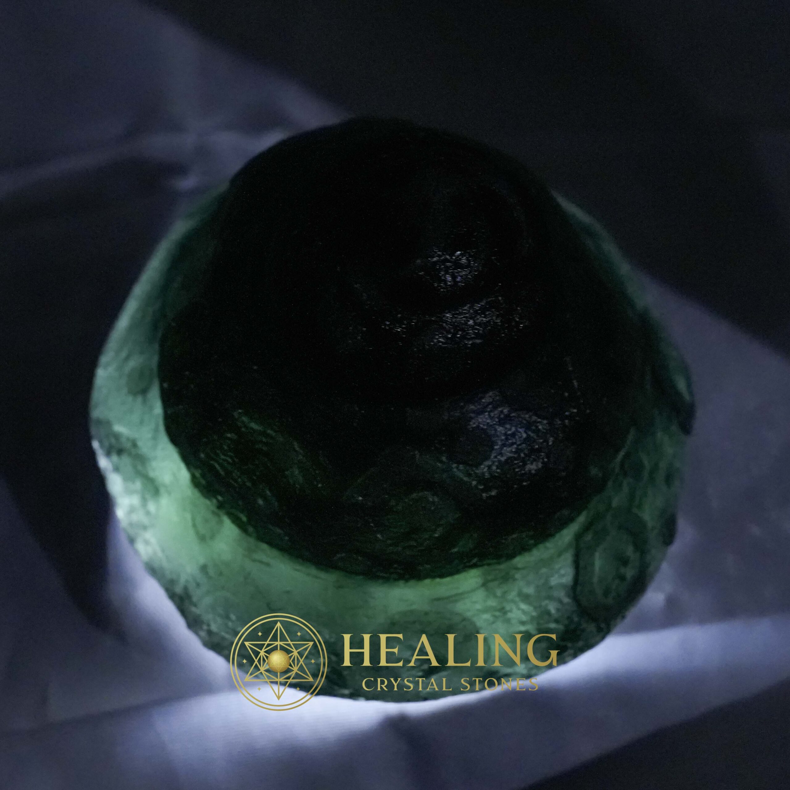 Black Dragon Crown - Type A8 - Crystal Stones, Spiritual Crystals, Ritual Crystals, Energy Stones, Healing Bezoar Stones, Sacred Stones, Amulet Stones, mystical, shaman, rare