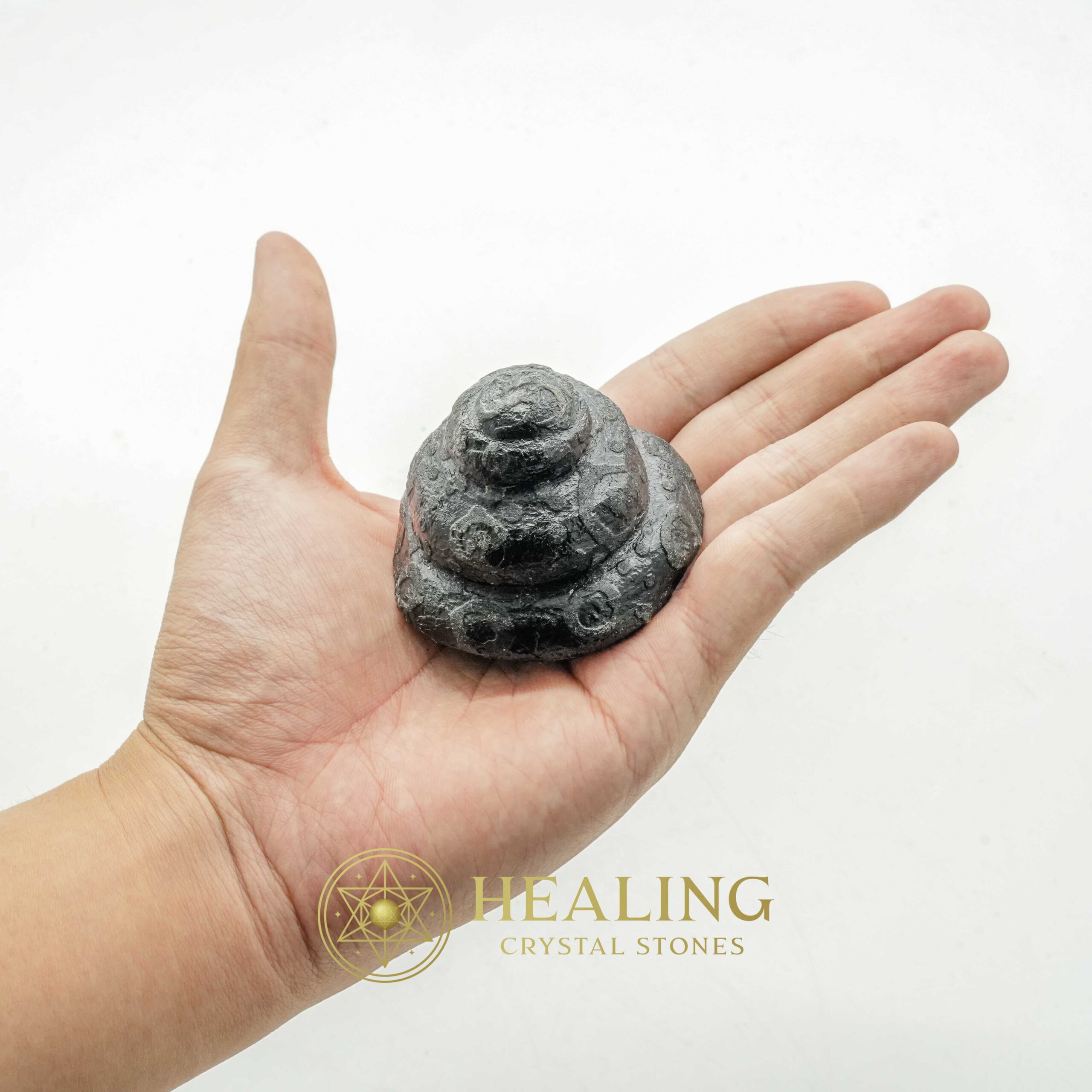 Black Dragon Crown - Type A8 - Healing Crystals, Mustika Pearls, Bezoar Crystals, Healing Stones, Sacred Crystals, Talismanic Stones, Enchanted Stones, occult, magical, artifact