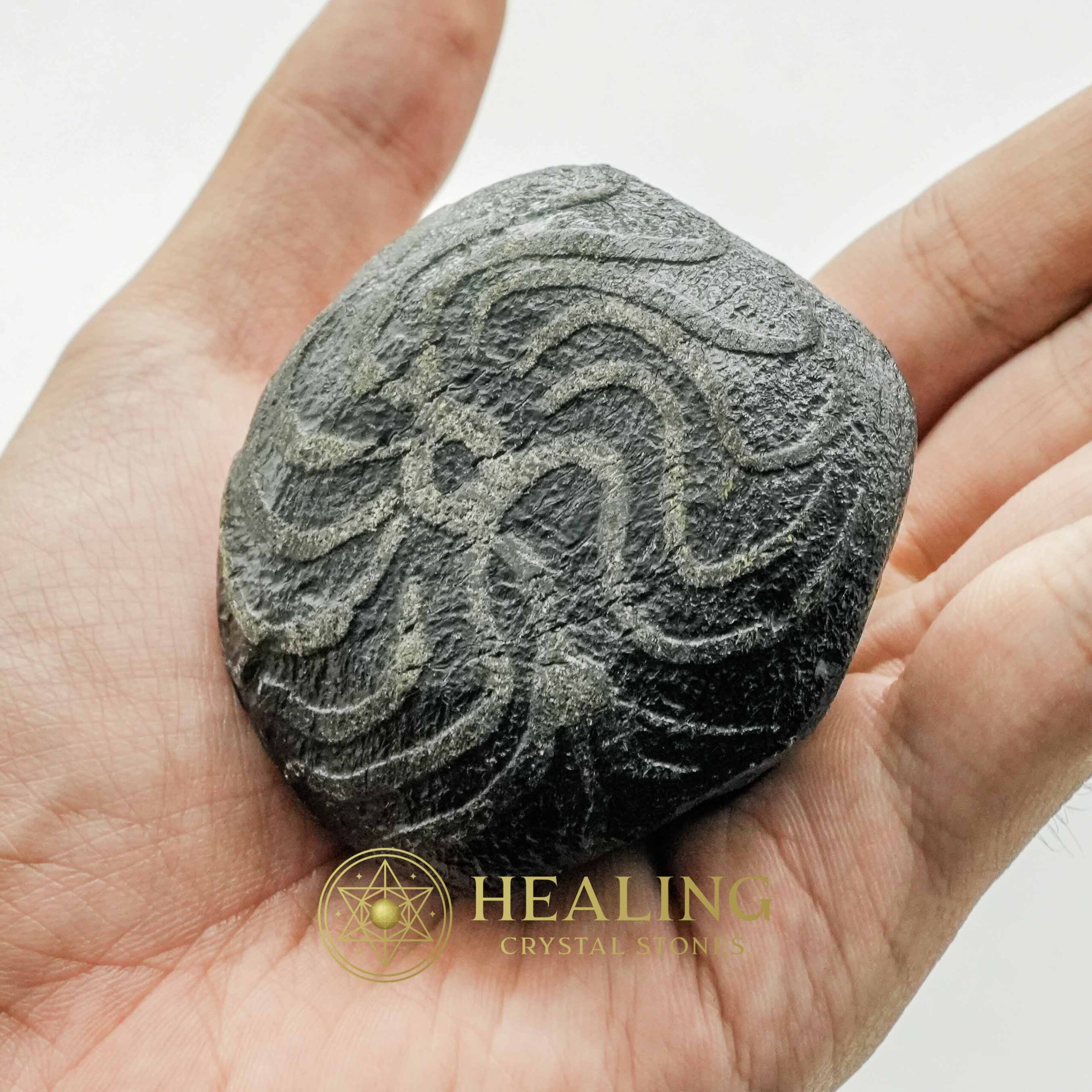 Black Dragon Crown - Type A8 - Healing Stones, Crystal Stones, Ritual Power Stones, Animal Totem Stones, Sacred Crystals, Energy Stones, Mustika Pearls, shamanic, spiritual, mystical
