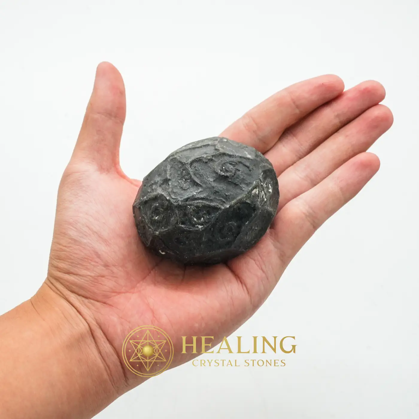 Black Sea Dragon Ball - Type J1 - Mustika Stones, Talismanic Stones, Amulet Stones, Healing Crystals, Crystal Stones, Sacred Stones, Ritual Crystals, shamanic, occult, artifact