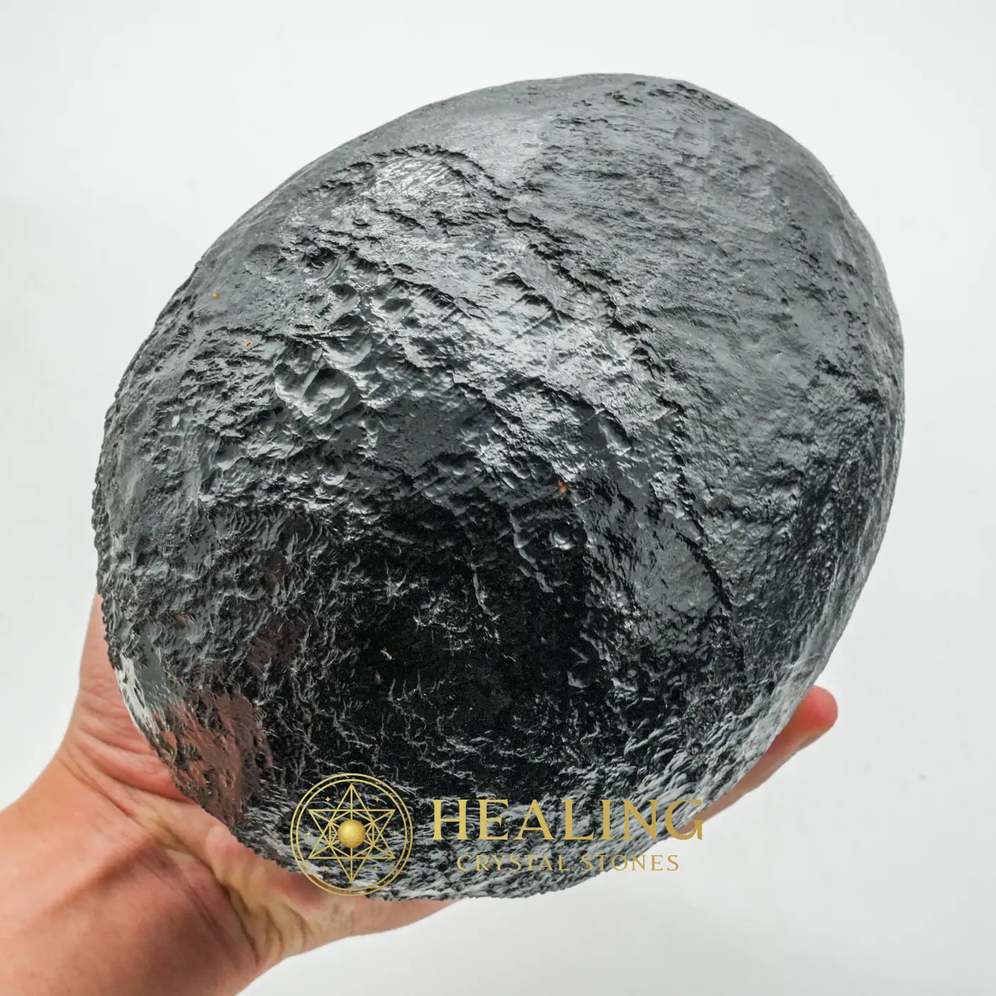Black Telor Jagad Pearl - Type B2 (Small) - Healing Stones, Mustika Stones, Animal Totem Stones, Spiritual Healing, Aura, Balance, Fortune, Authentic, Unique, Sacred